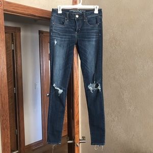 American Eagle Low Rise Skinny Jeans